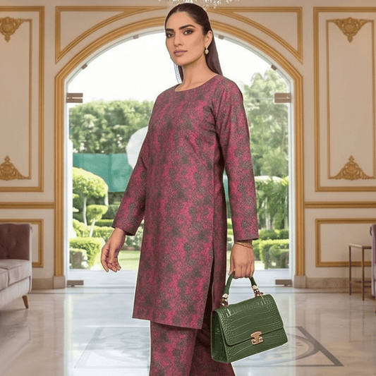 2 Piece Premium Lawn Unstitched Suit (Kurta & Trouser) LC-5108 - Ladies Choice