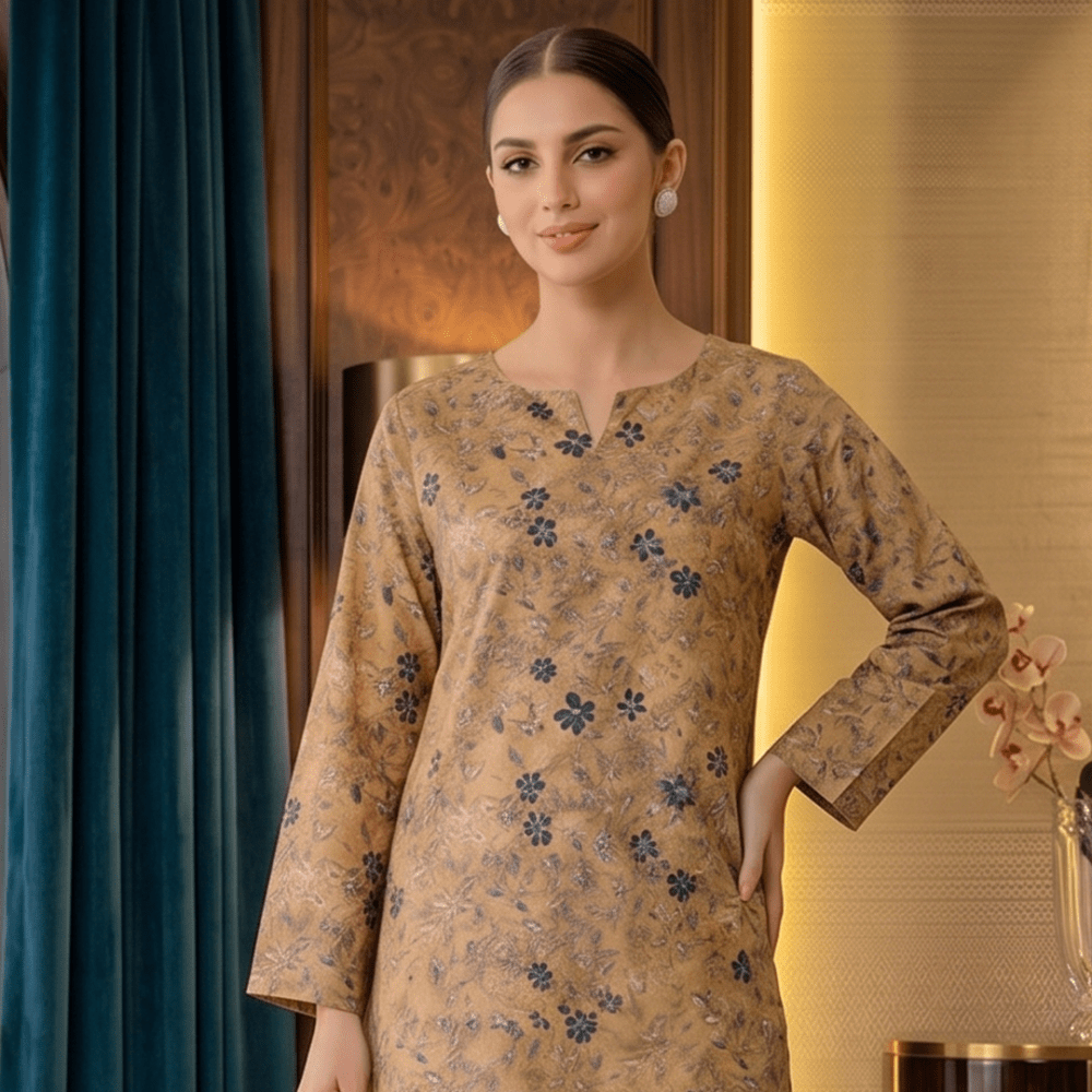 2 Piece Premium Lawn Unstitched Suit (Kurta & Trouser) LC-5116 - Ladies Choice