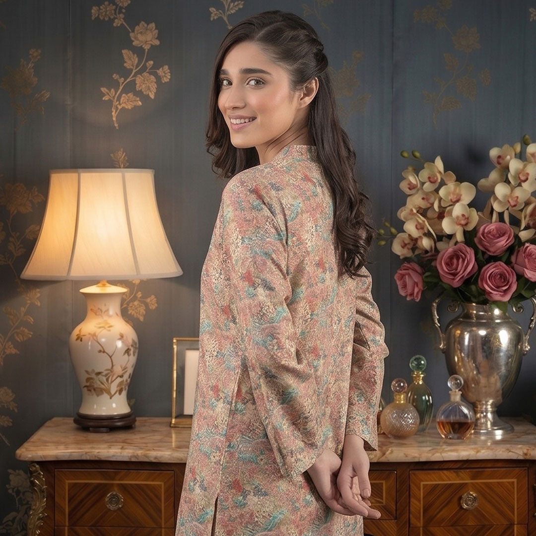 2 Piece Premium Lawn Unstitched Suit (Kurta & Trouser) LC-5067