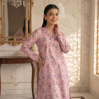 2 pcs Lawn All Over Unstitched Suit LC - 5009 - Ladies Choice