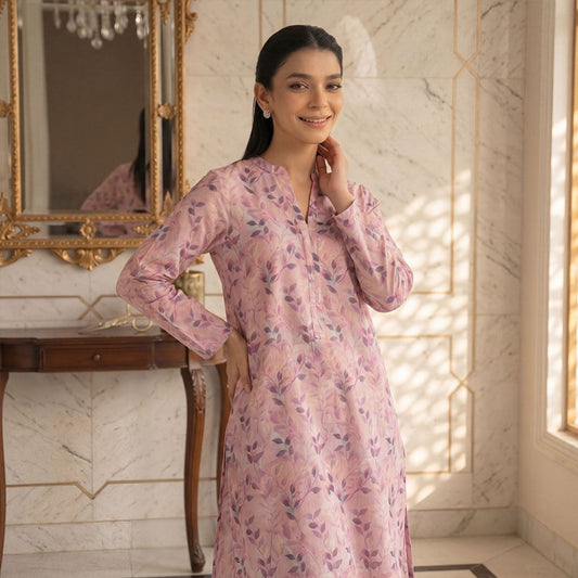 2 pcs Lawn All Over Unstitched Suit LC - 5009 - Ladies Choice