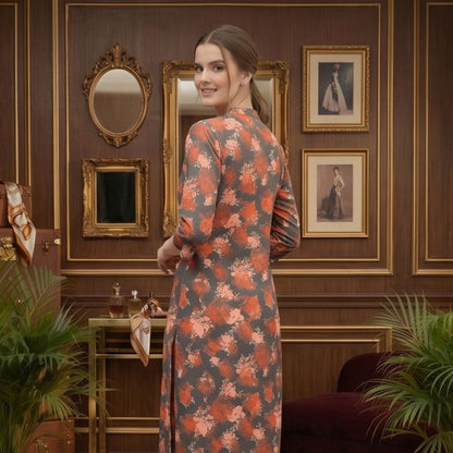 2 Piece Premium Lawn Unstitched Suit (Kurta & Trouser) LC-5060 - Ladies Choice