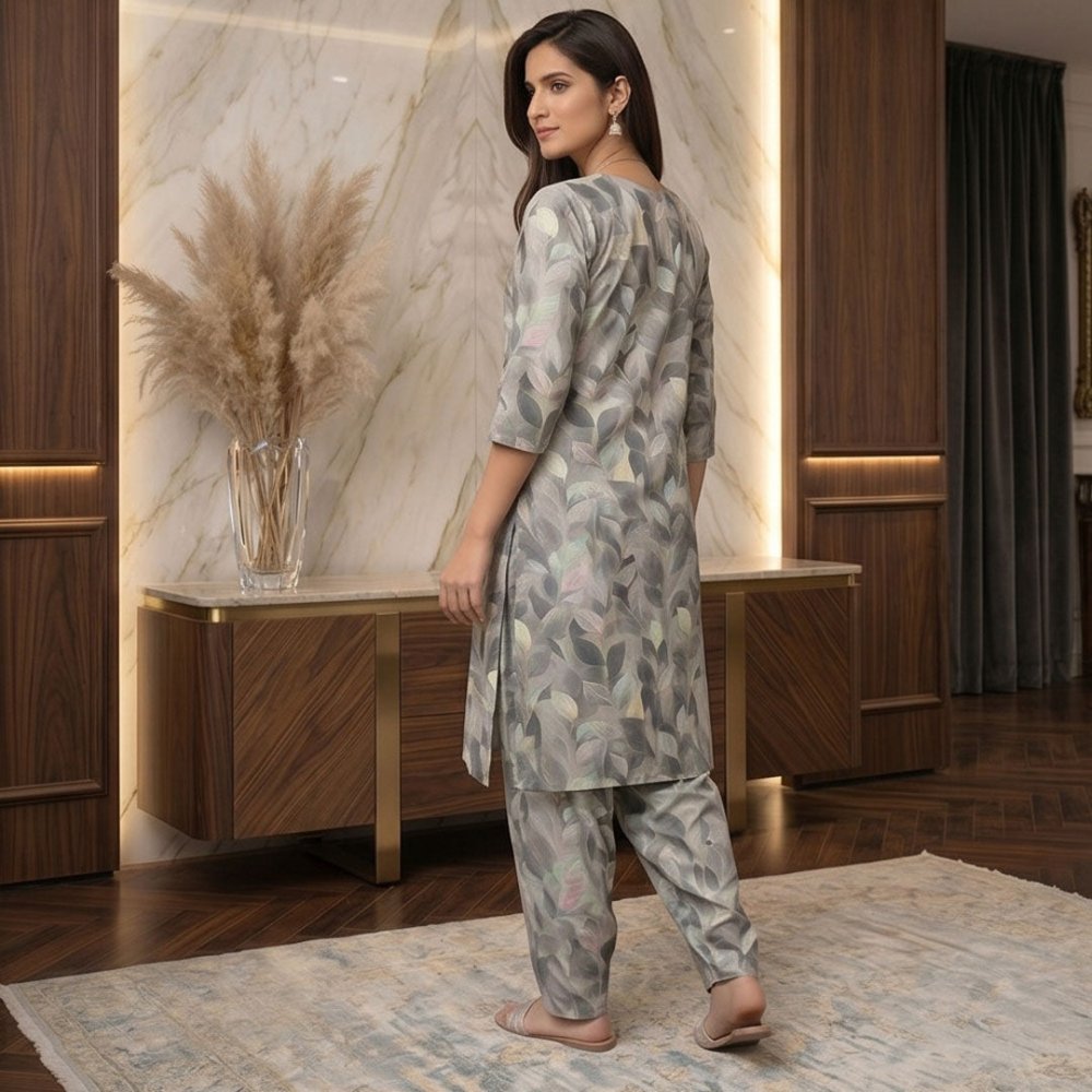 2 Piece Premium Lawn Unstitched Suit (Kurta & Trouser) LC-5061 - Ladies Choice