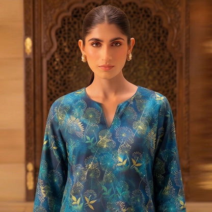 2 Piece Premium Lawn Unstitched Suit (Kurta & Trouser) LC-5065 - Ladies Choice