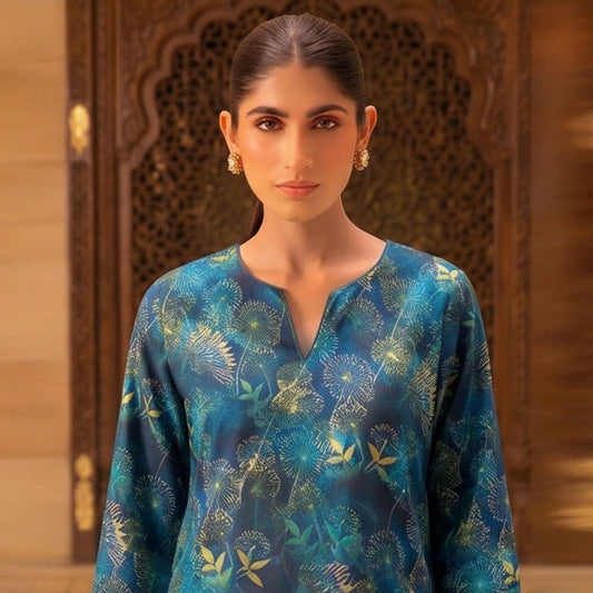 2 Piece Premium Lawn Unstitched Suit (Kurta & Trouser) LC-5065 - Ladies Choice