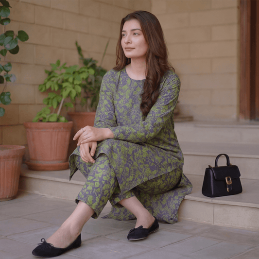 2 Piece Premium Lawn Unstitched Suit (Kurta & Trouser) LC-5069 - Ladies Choice