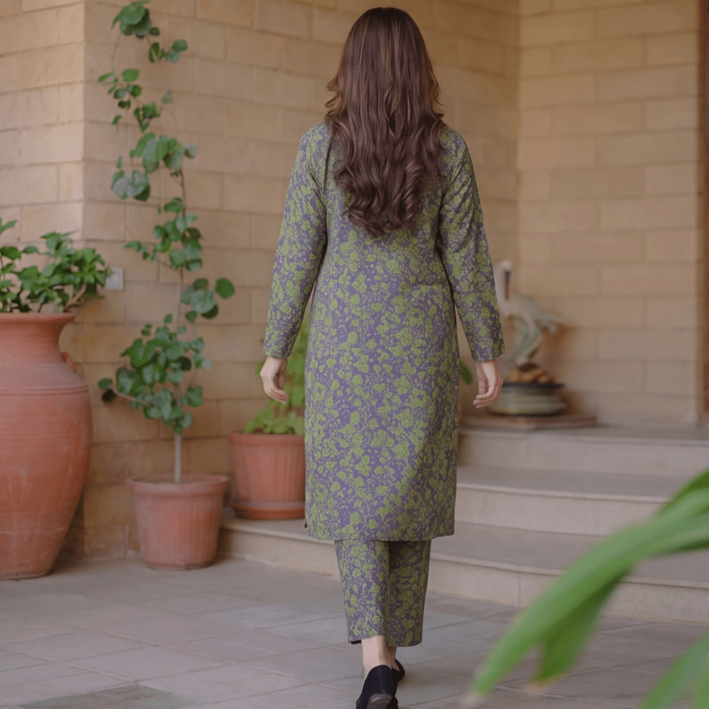 2 Piece Premium Lawn Unstitched Suit (Kurta & Trouser) LC-5069 - Ladies Choice
