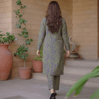2 Piece Premium Lawn Unstitched Suit (Kurta & Trouser) LC-5069 - Ladies Choice