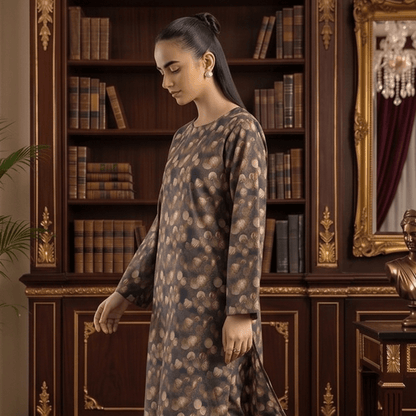 2 Piece Premium Lawn Unstitched Suit (Kurta & Trouser) LC-5103 - Ladies Choice