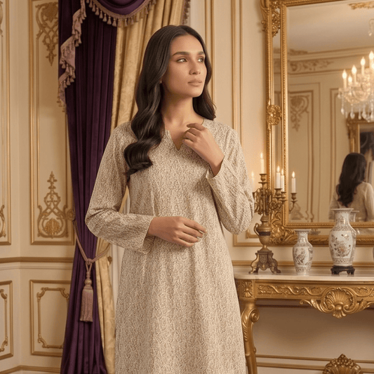 2 Piece Premium Lawn Unstitched Suit (Kurta & Trouser) LC-5107 - Ladies Choice