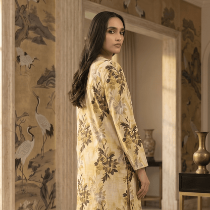 2 Piece Premium Lawn Unstitched Suit (Kurta & Trouser) LC-5110 - Ladies Choice