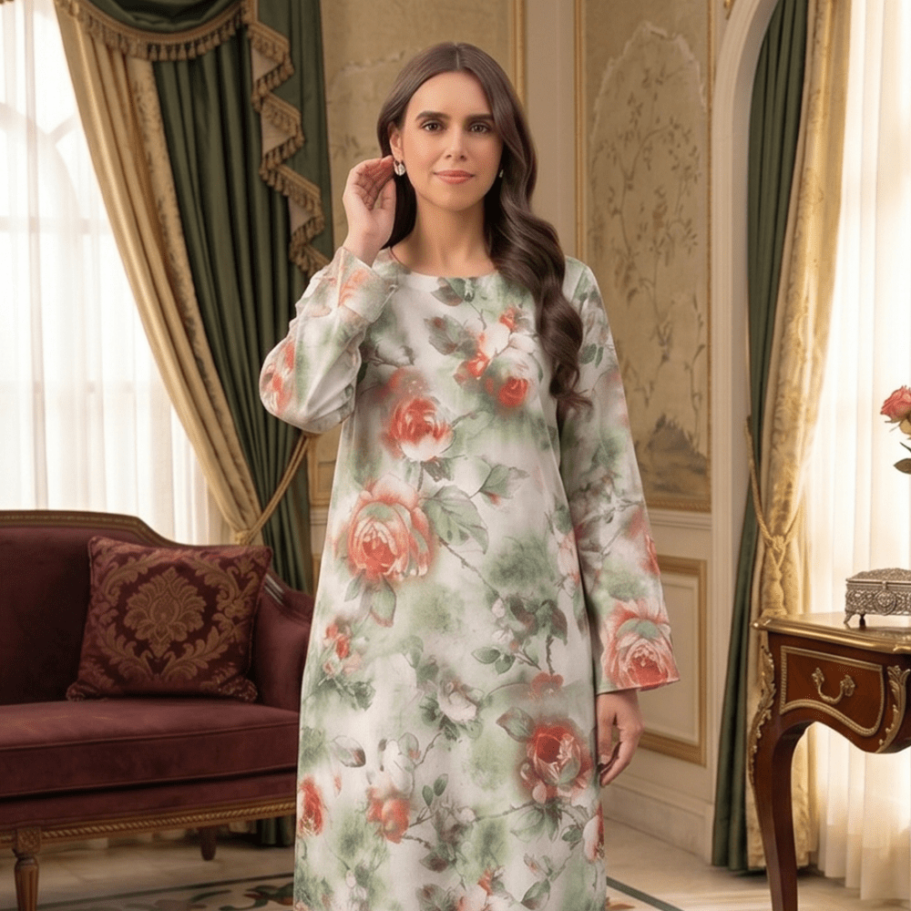 2 Piece Premium Lawn Unstitched Suit (Kurta & Trouser) LC-5114 - Ladies Choice