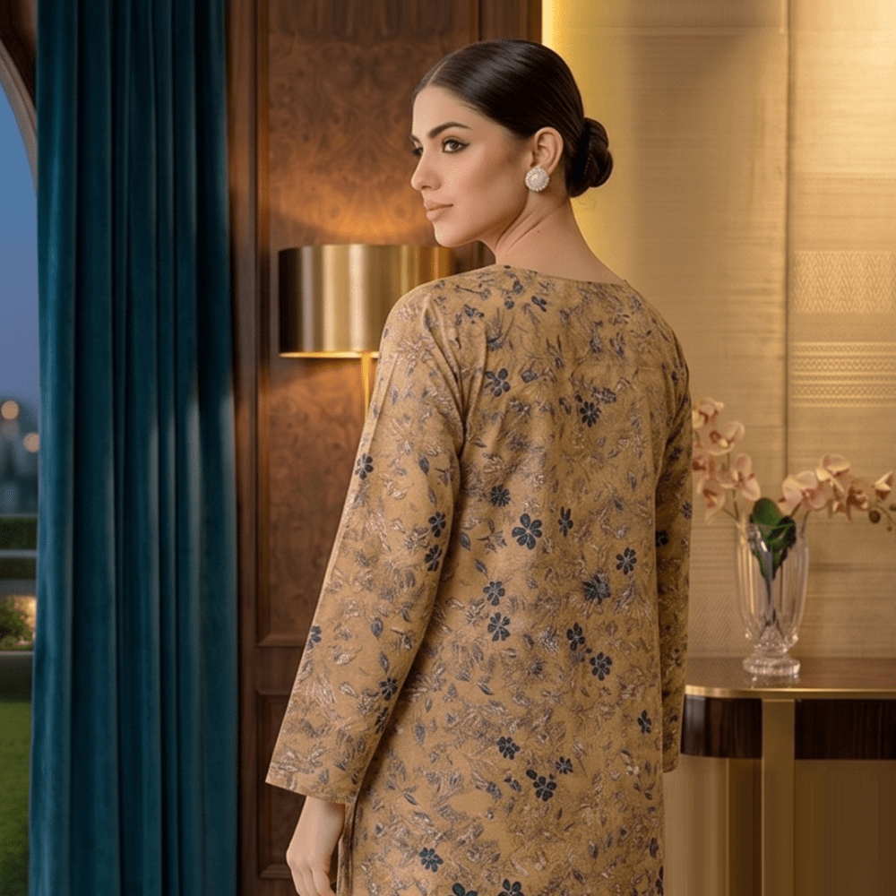 2 Piece Premium Lawn Unstitched Suit (Kurta & Trouser) LC-5116 - Ladies Choice