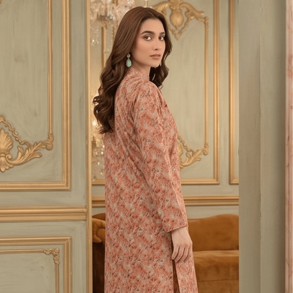 2 Piece Premium Lawn Unstitched Suit (Kurta & Trouser) LC-5117 - Ladies Choice