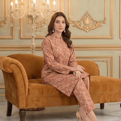 2 Piece Premium Lawn Unstitched Suit (Kurta & Trouser) LC-5117 - Ladies Choice