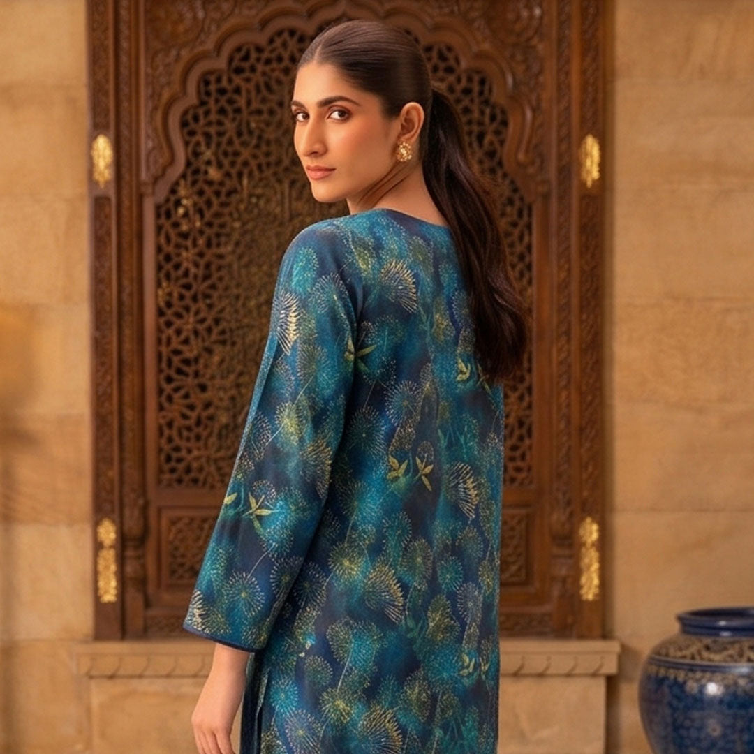 2 Piece Premium Lawn Unstitched Suit (Kurta & Trouser) LC-5065