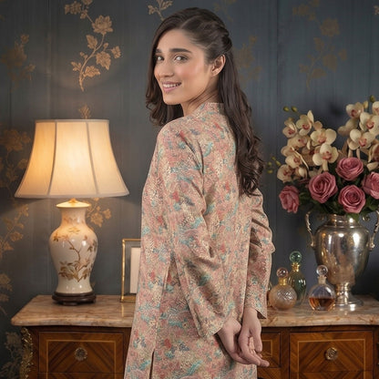 2 Piece Premium Lawn Unstitched Suit (Kurta & Trouser) LC-5067